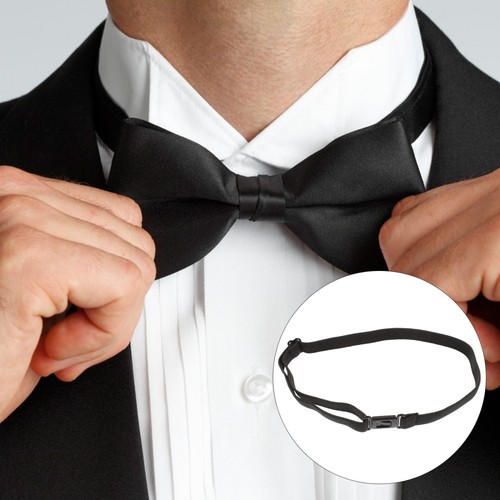 10 Pcs Bow Tie Elastic Belt Man Child Strap Adjustable Men Bowtie - Picture 7 of 12