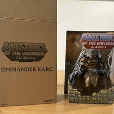 Masters of the Universe Classics Commander Karg MOC Super7 Club Grayskull