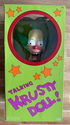 Jakks Pacific Simpsons Talking Krusty Doll Puppe Treehouse of Horror