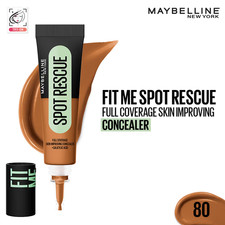 Corrector de cobertura completa Maybelline New York Fit Me Spot Rescue, manchas de desvanecimiento, 15 gm