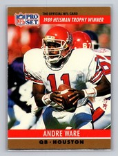 1990 Pro Set - Award Winner Andre Ware #19 No 
