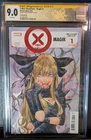 X-Men Blood Hunt Magic #1 Signed By Peach Momoko CGC Yellow Label 9.0