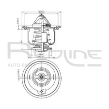 Thermostat Honda LOGO