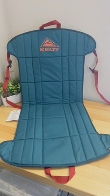 KELTY Built Camp Chair Stadium Seat Teal Foldable Camping Outdoors Sports NWOT