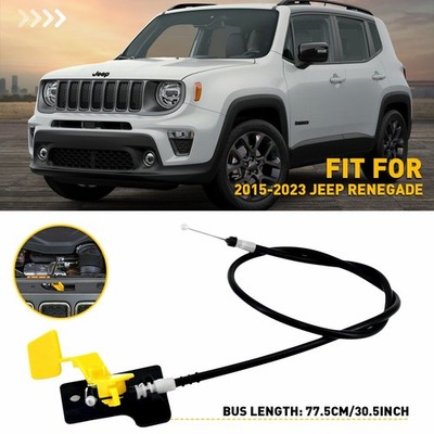 Hood Latch Assembly For Release Cable 2015-2018 Jeep Renegade