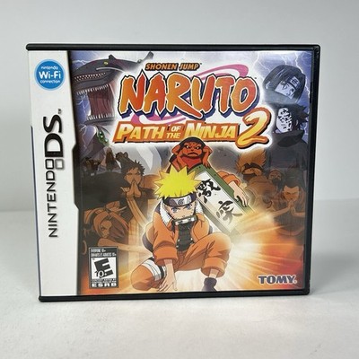 Naruto Path of the Ninja 2 Nintendo DS Tested & Working Authentic W/ Insert TOMY