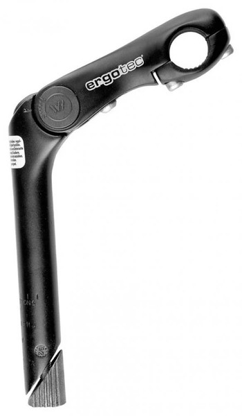 "Ergotec Vorbau Kobra Vario Sl 90Mm Alu Schwarz -10/+50° 1 1/8\" Ø 25,4Mm"-image