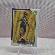 Panini 2018-19 NBA Hoops Rookie Aaron Holiday #267 Indiana Pacers Base