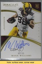 2015 Panini Immaculate Collegiate Rookie 60/99 Maxx Williams #329 Auto READ 9pp