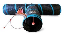 Premium 3 Way Cat Tunnel. Extra Large 12 Inch Diameter and Extra Long. A Big ...