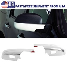 For 20072013 Silverado Sierra 1500 Gmc Yukon Chrome Mirror Cover Lower Overlay