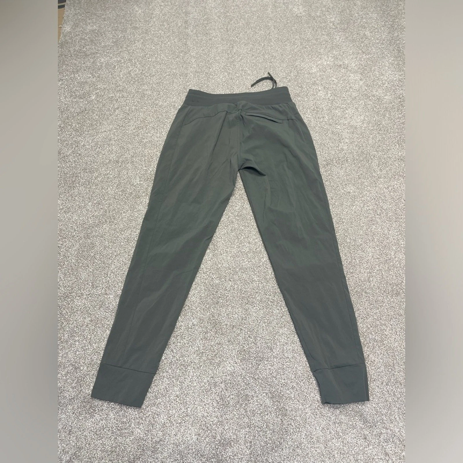 gorpcore Athleta trekkie north jogger 0 green Elastic Waist Ripstop active wear
