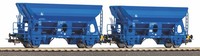 Piko 58281 SchüTtgutwagen Fc 2Er Set, Press, Ep.Vi, Spur H0