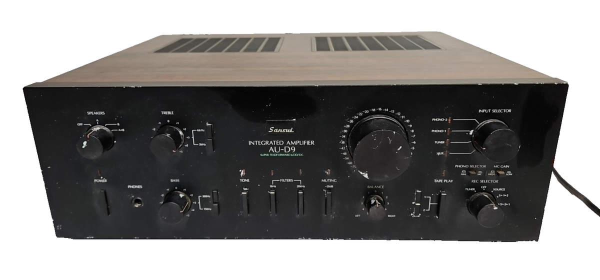 Sansui AU-D9 Vintage Rare Stereo Integrated Amplifier Need