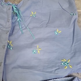 Victoria's Secret Pajama Set Sleepwear Cami Top & Pants Sz L Lightweight  Stars