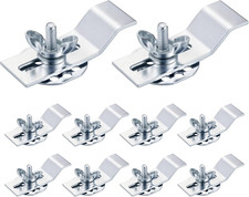 Undermount Sink Clips 10 Pack: Stainless Steel Undermount Sink Supporting Bracke