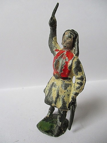 FIGURINE 45mm CL TIRAILLEUR ARMEE AFRIQUE TIREUR COUCHE LR GM HR PLOMB