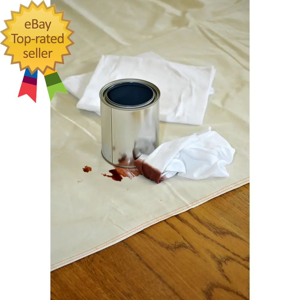 4 Ft. X 15 Ft. Eliminator Butyl Painters Drop Cloth Runner easy to use
