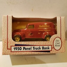 Ertl Champion Clydesdale Chevrolet 1950 Budweiser Panel Truck 1:25 Scale DieCast