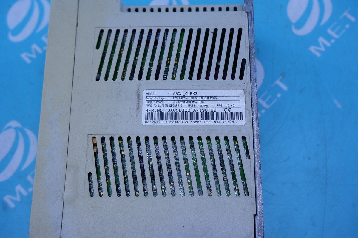 Test Video Samsung Rockwell 100W Servo Driver Csdj-01Bx2