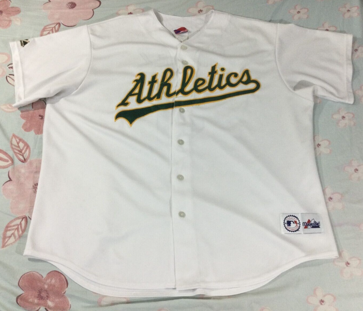 Oakland Athletics Baseball Eric Chavez #3 Majestic Jersey Size2XL