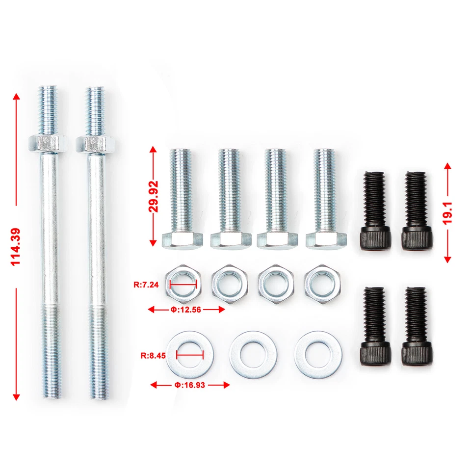 Edelbrock to Quadrajet Carburetor Adapter Q-Jet Spread Bore Square Kit 1932 NEW - Image 3 of 4
