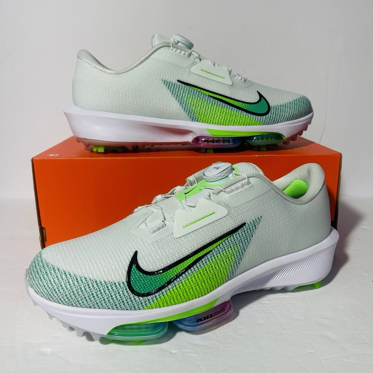 Nike Infinity Tour BOA 2 Golf Wide White Pure Platinum Green for