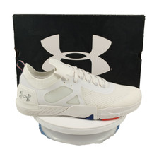$150 UNDER ARMOUR Men's Athletic Shoes Size 13  UA TriBase Reign 4 Pro WIT White