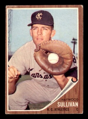 1962 Topps Baseball #184 Haywood Sullivan VG *e1