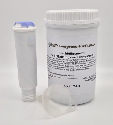 Nachfüllset Wasserfilter Patrone pass. f. Krups EA und XP nachfüllbar schraubbar