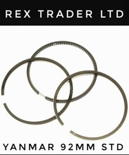 1 * Ring Set Yanmar/Komatsu 4TN92, 4TNE92, 4D92, 3D92, 92mm Std Size