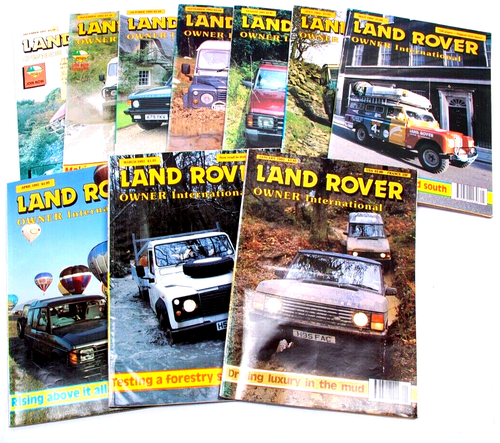 LAND ROVER OWNER INTERNATIONAL MAGAZINE 1992 SUBSCRIPTION 10 ISSUES RETRO - Afbeelding 1 van 6