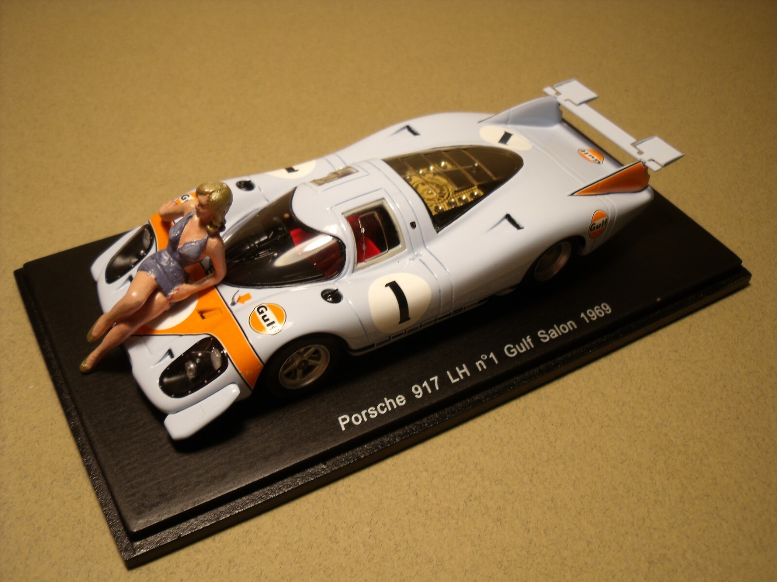 Figurine Porsche 917 Vroom 1/43 exclusive peinte pour collectionneur Premium