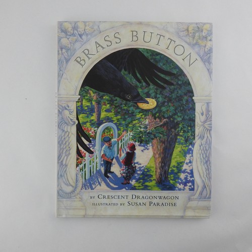 Vintage Children's Book Brass Button DJ HD Illustrated Susan Paradise Dragonwago - Picture 4 of 11