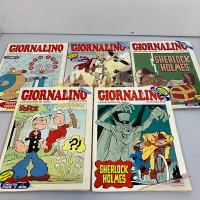 Il giornalino Blocco 5 Riviste grande giornale dei ragazzi 1986