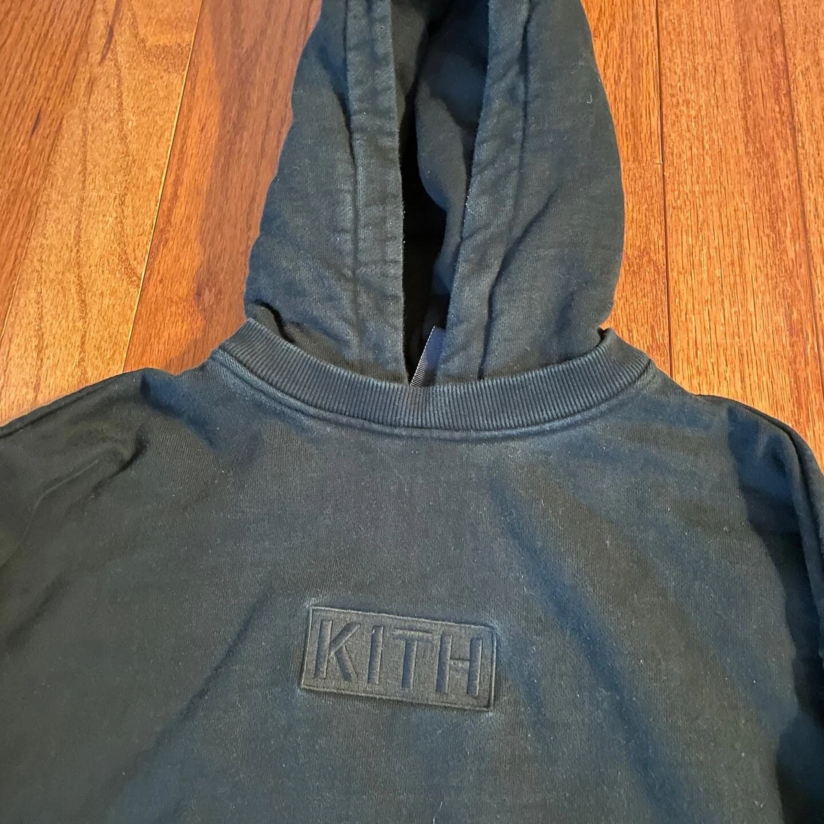 Size M    Kith Classic Logo Williams II Hoodie Black FW   eBay