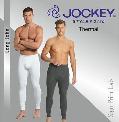 Mens Thermal Lower (Trouser) JOCKEY 2420 Super combed Cotton Snug tailored fit