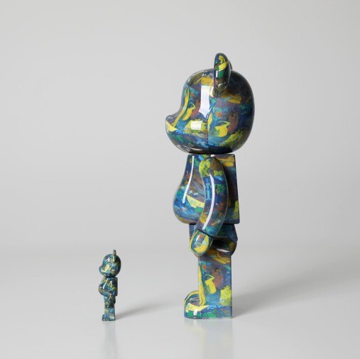 Medicom Toy BE@RBRICK Bearbrick 400% + 100% Gauguin What Are Medicom Toy BE@RBRICK Bearbrick 400% + 100% Gauguin What Are