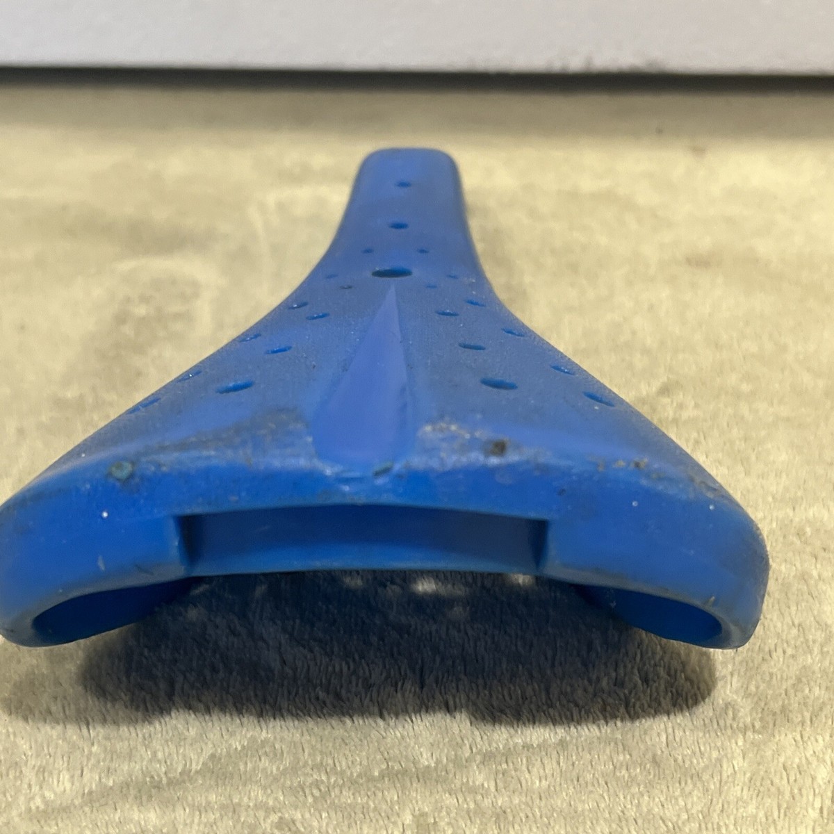 80s Viscount Dominator bmx seat Old school. Blue | eBay