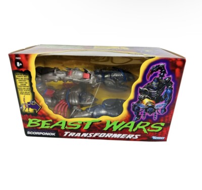 HASBRO TRANSFORMERS VINTAGE BEAST WARS SCORPONOK REISSUE ACTION FIGURE KENNER