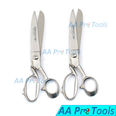 2 Pcs Tailor Upholstery Scissors 14'', Carpet, Fabric Shears, Sewing/Dressmaking