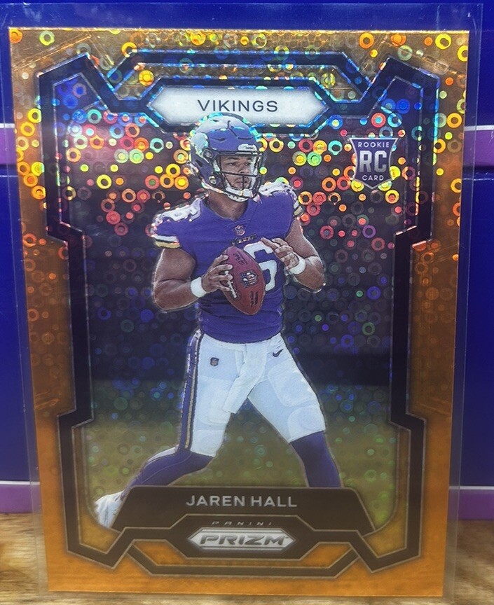 2023 Panini Prizm Jaren Hall Orange Disco Rc #367