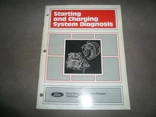 1992 Ford Starting & Charging System Diagnosis Training Book - Vintage