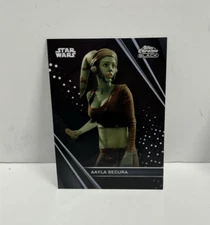 2023 Star Wars Chrome Black AAYLA SECURA # 47 Base Card REVENGE OF SITH