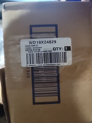 #ad #ad Genuine OEM GE Dishwasher Drain Pump Kit WD19X24829 $44.54