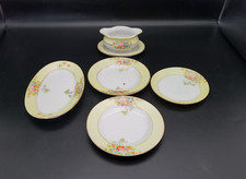 set of 5 Vintage Children's Play Dishes Japan Porcelain