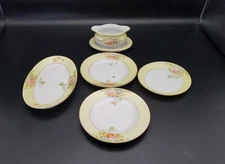 set of 5 Vintage Children's Play Dishes Japan? Porcelain