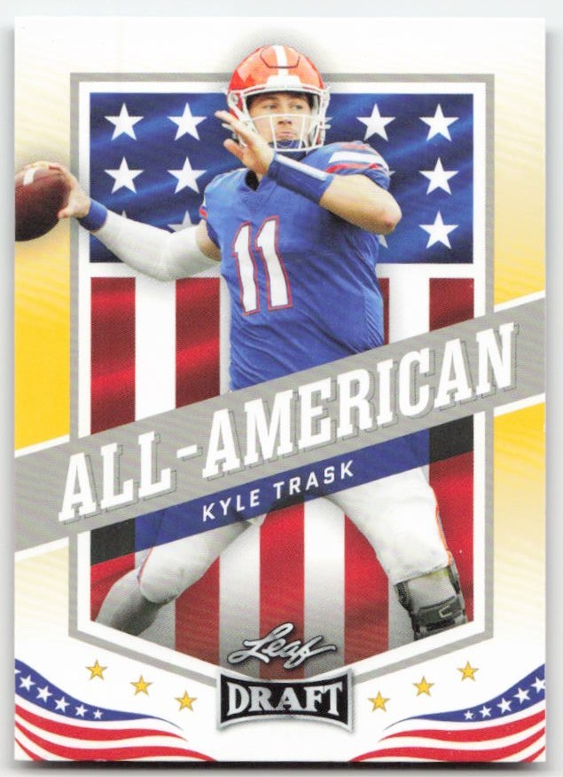 2021 Leaf Draft #47 Kyle Trask Gold
