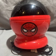 MARVEL Idea Nuova Kids Lamp Nightlight Spiderman Spinning Globe 