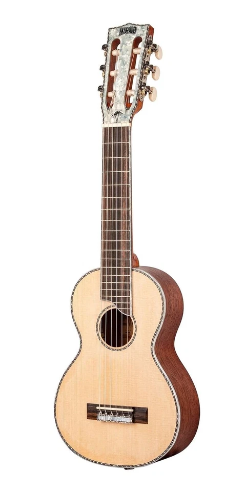 Mahalo Pear Series Guitar/Ukulele Hybrid 6-String Guitarlele - MP5 - Image 3 of 4